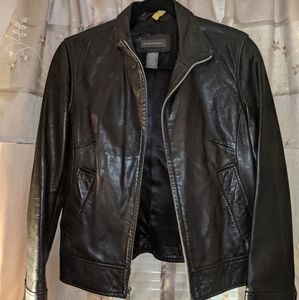 Banana republic leather jacket